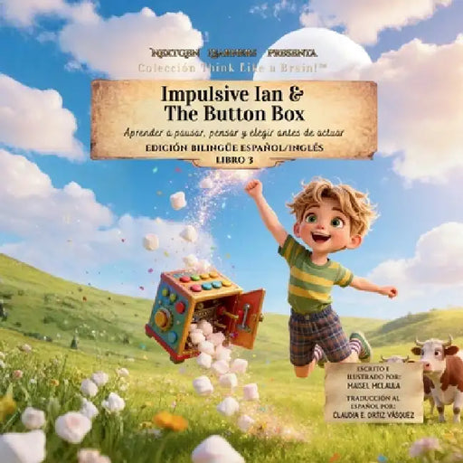 Impulsive Ian and the Button Box: Aprender a pausar, pensar y elegir antes de actuar by Maisel McLaula, Maisel McLaula, Claudia E. Otiz Vásquez
