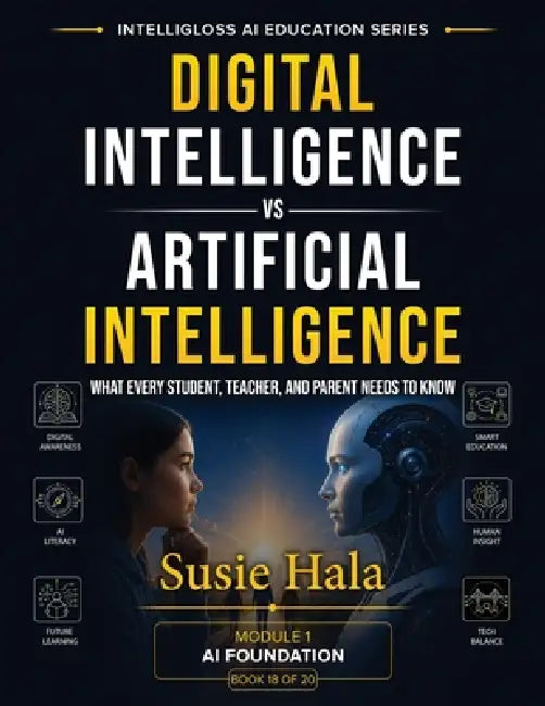 Title: DIGITAL INTELLIGENCE vs. ARTIFICIAL INTELLIGENCE: What Every Student, Teacher, and Parent Needs to Know by Susie Hala