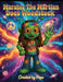 Marshie The Martian Does Woodstock by Jeff Rainey