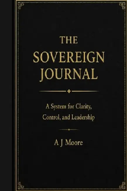 The Sovereign Journal: A System for Clarity, Control, and Leadership by A. J. Moore