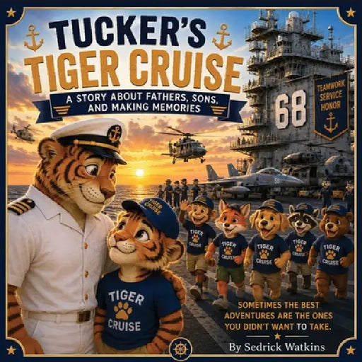 Tucker's Tiger Cruise A Story About Fathers, Sons, and Making Memories by Sedrick Watkins