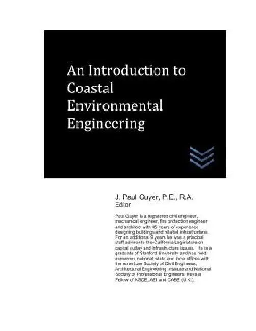 An Introduction to Coastal Environmental Engineering by J. Paul Guyer