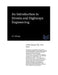 An Introduction to Streets and Highways Engineering by J. Paul Guyer