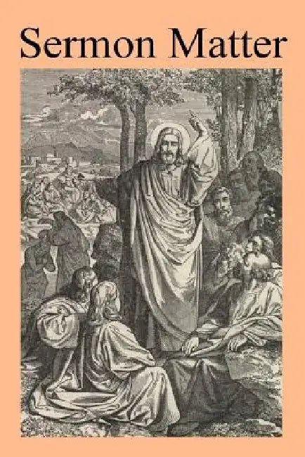 Sermon Matter by Brother Hermenegild Tosf