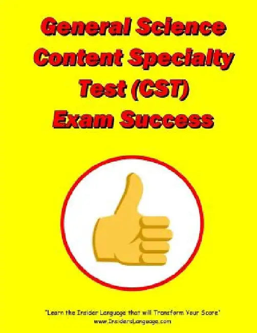 General Science Content Specialty Test (CST) Exam Success by Lewis Morris