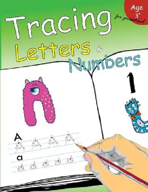 Tracing Letters & Numbers for preschool: Kindergarten Tracing Workbook by Letter Tracing Workbook Designer