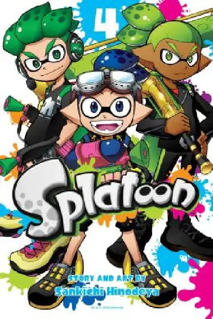 Splatoon, Vol. 4 by Hinodeya Sankichi