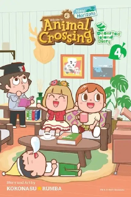Animal Crossing: New Horizons, Vol. 4: Deserted Island Diaryvolume 4 by Kokonasu Rumba