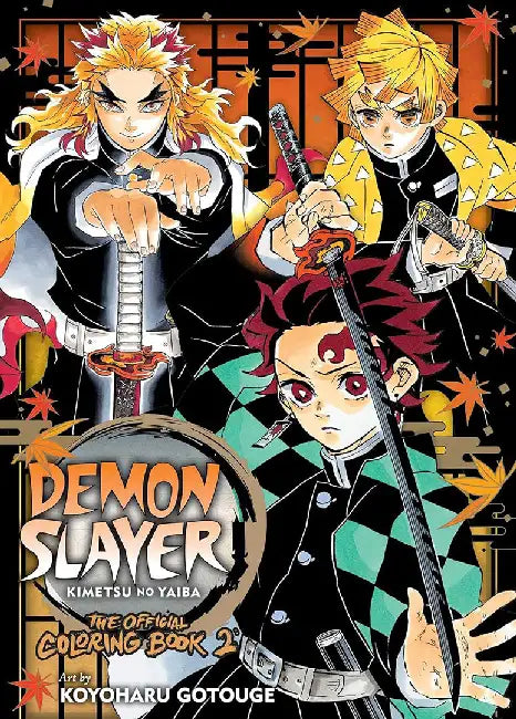 Demon Slayer: Kimetsu No Yaiba: The Official Coloring Book 2 by Koyoharu Gotouge