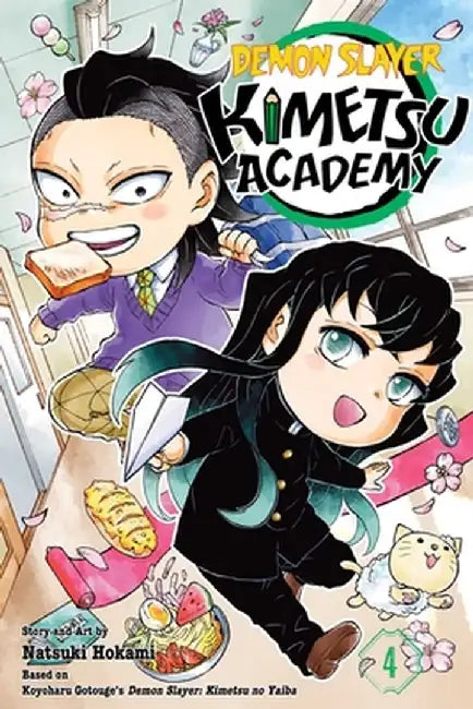 Demon Slayer: Kimetsu Academy, Vol. 4 by Koyoharu Gotouge