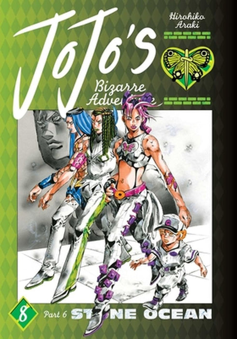 Jojo's Bizarre Adventure: Part 6--Stone Ocean, Vol. 8 by Hirohiko Araki