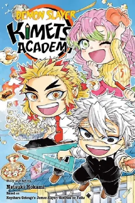Demon Slayer: Kimetsu Academy, Vol. 5 by Koyoharu Gotouge