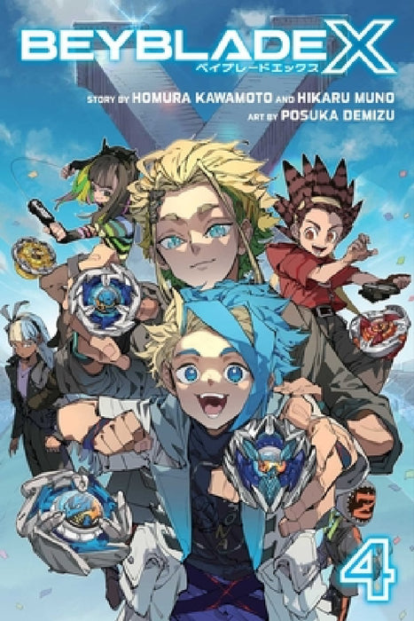 Beyblade X, Vol. 4 by Homura Kawamoto, Hikaru Muno, Posuka Demizu