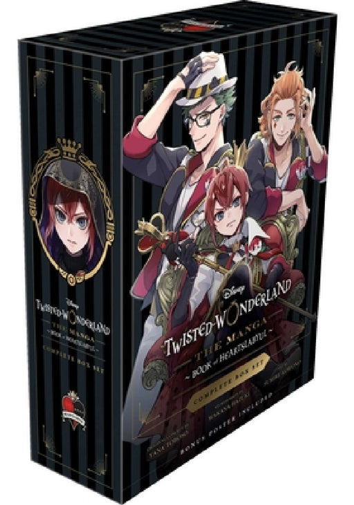 Disney Twisted-Wonderland: The Manga - Book of Heartslabyul Complete Box Set: Includes Vols. 1-4 with Premium by Wakana Hazuki, Sumire Kowono