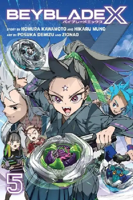 Beyblade X, Vol. 5 by Homura Kawamoto, Hikaru Muno, Posuka Demizu