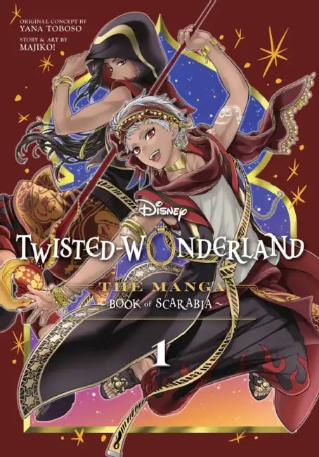 Disney Twisted-Wonderland: The Manga - Book of Scarabia, Vol. 1 by Yana Toboso, Majiko!