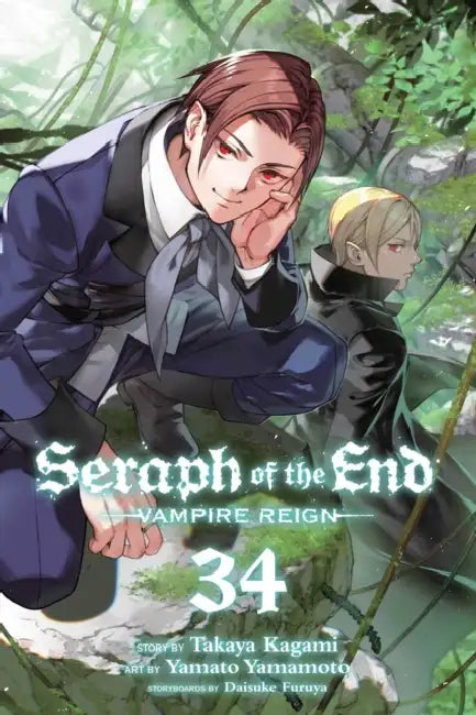 Seraph of the End, Vol. 34: Vampire Reign by Takaya Kagami, Yamato Yamamoto