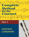 Complete Method for the Clarinet in Three Parts, Part III: (#01404) (Virtuoso Studies and Duos) by Gustave Langenus