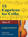 Piatti, Alfredo - 12 Caprices Op. 25. For Cello. Edited by Fournier. by Carlo Piatti