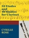 32 Etudes and 40 Studies for Clarinet: (Dover Chamber Music Scores) by Cyrille Rose