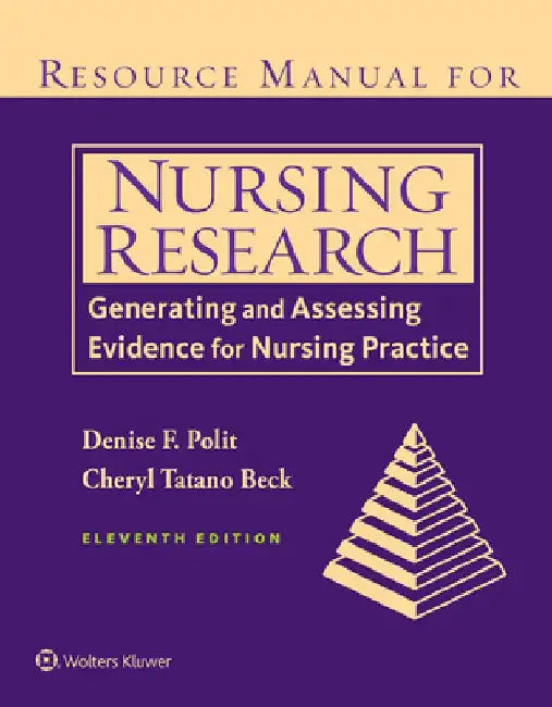 Resource Manual for Nursing Research, by Denise Polit