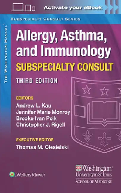 Washington Manual Allergy Subspecialty Consult by Andrew Kau