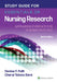 Study Guide for Essentials of Nursing Research: Appraising Evidence for Nursing Practice by Denise Polit