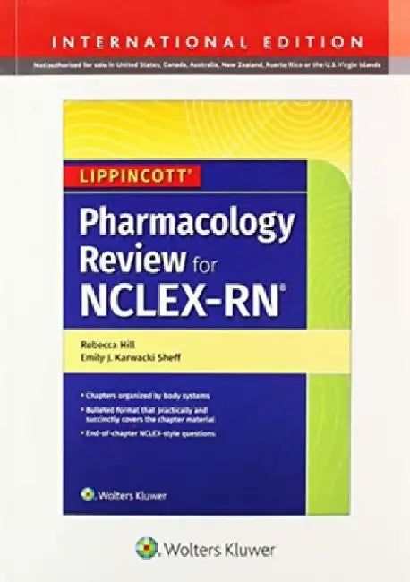 Nclex-RN Pharmacology Review (Int Ed) PB by Hill