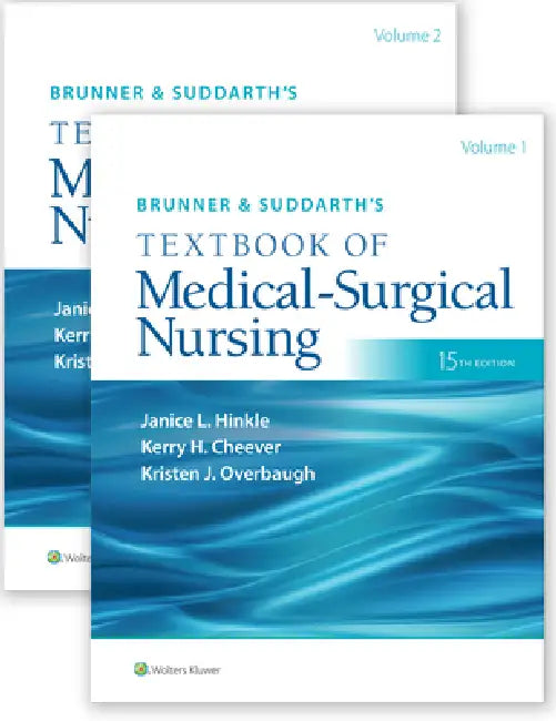 Brunner & Suddarth's Textbook of Medical-Surgical Nursing (2 Vol): Volume 2 by Janice L. Hinkle, Kerry H. Cheever