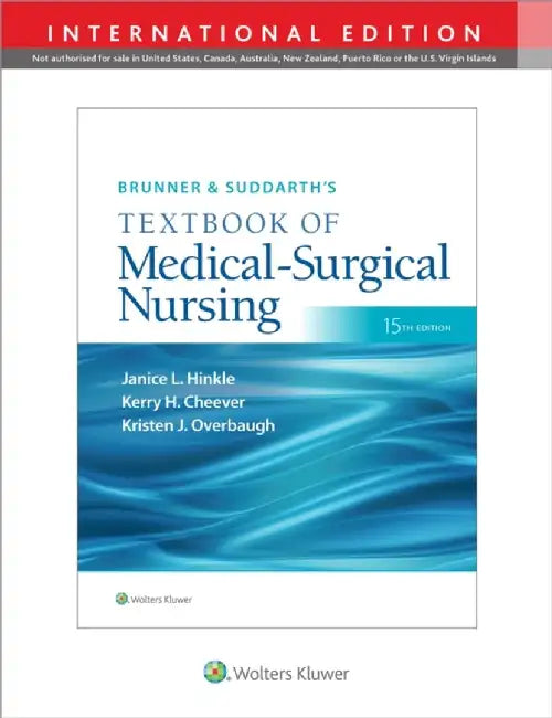 Brunner & Suddarth's Textbook of Medical-Surgical Nursing by Dr. Janice L, PhD, RN, CNRN Hinkle