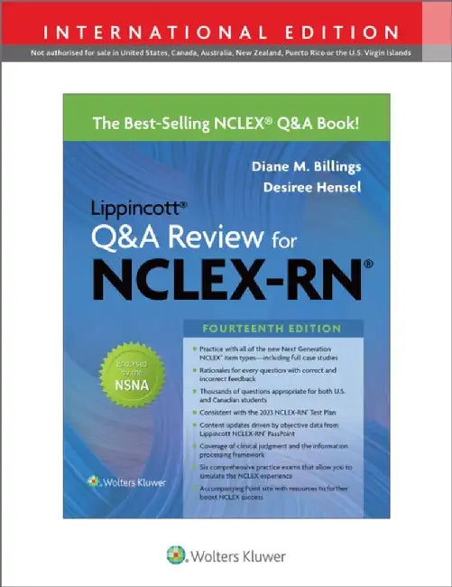 Lippincott Q&A Review for NCLEX-RN by Diane Billings