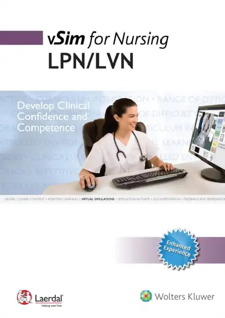 Vsim for Nursing Lpn/LVN Enhanced by Lippincott, Laerdal Medical
