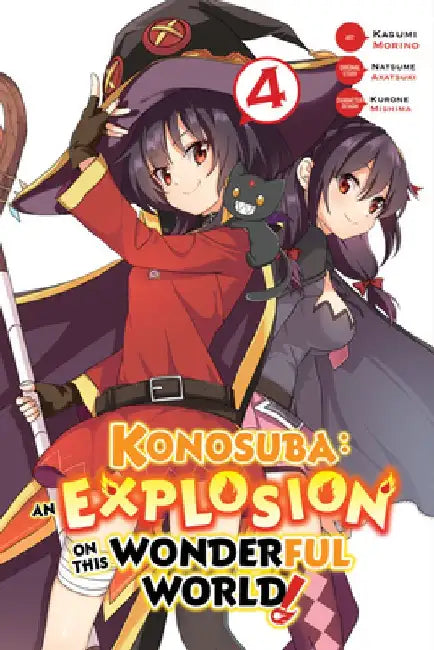 Konosuba: An Explosion on This Wonderful World!, Vol. 4 (Manga) by Natsume Akatsuki