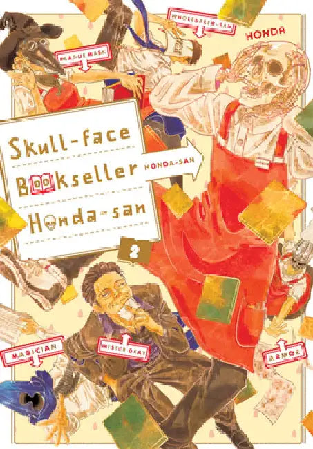 Skull-Face Bookseller Honda-San, Vol. 2 by *. Honda