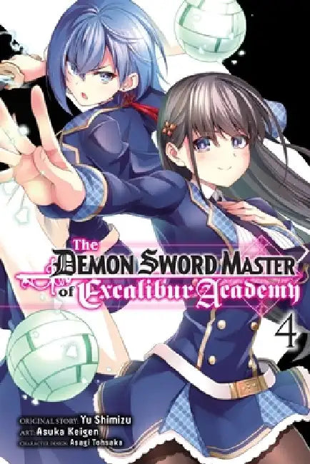 The Demon Sword Master of Excalibur Academy, Vol. 4 (Manga) by Yu Shimizu
