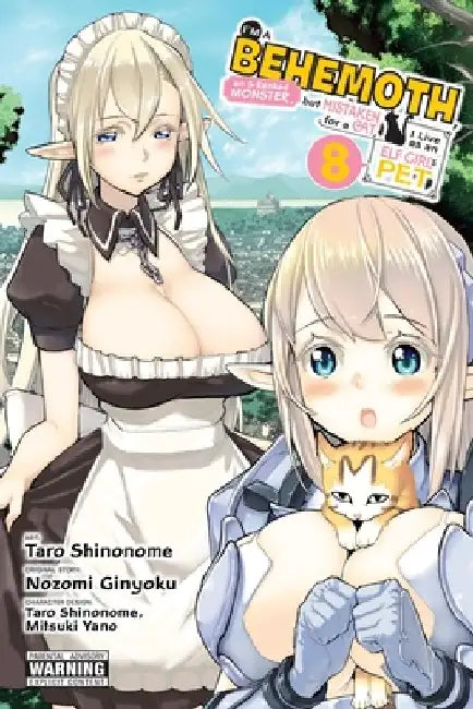 I'm a Behemoth, an S-Ranked Monster, But Mistaken for a Cat, I Live as an Elf Girl's Pet, Vol. 8 (Manga) by Nozomi Ginyoku