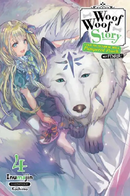 Woof Woof Story: I Told You to Turn Me Into a Pampered Pooch, Not Fenrir!, Vol. 4 (Light Novel): Volume 4 by Inumajin