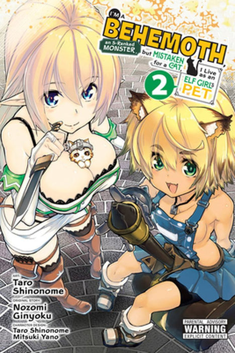 I'm a Behemoth, an S-Ranked Monster, But Mistaken for a Cat, I Live as an Elf Girl's Pet, Vol. 2 (Manga) by Nozomi Ginyoku