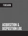 Firearm Acquisition & Disposition Log: Extra Large - 150 Pages by Creative Designs Publishers