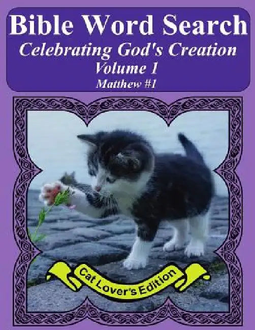 Bible Word Search Celebrating God's Creation Volume 1: Matthew #1 Extra Large Print by T. W. Pope