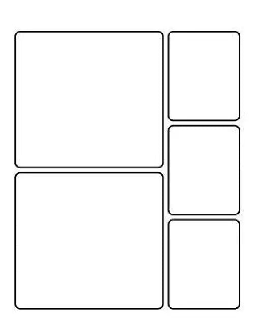 Comic Strips Vol IV - Create Your Own Comic Book & Cover: Rounded Corners, 100 Pages, 8.5 x 11, Soft Cover by Legacy