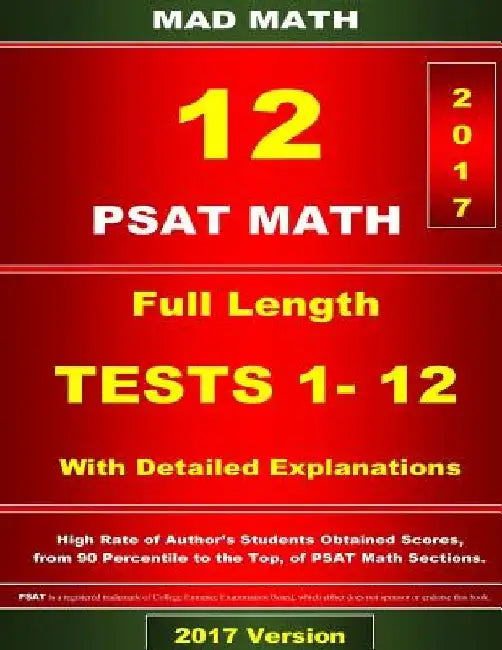 PSAT Math Tests 1-12 by John Su