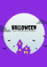 Halloween: Create Your Own Halloween Story Book, 100 Pages, Purple Scream by Creative Kid