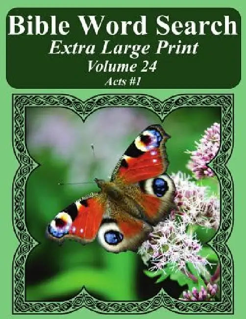 Bible Word Search Extra Large Print Volume 24: Acts #1 by T. W. Pope