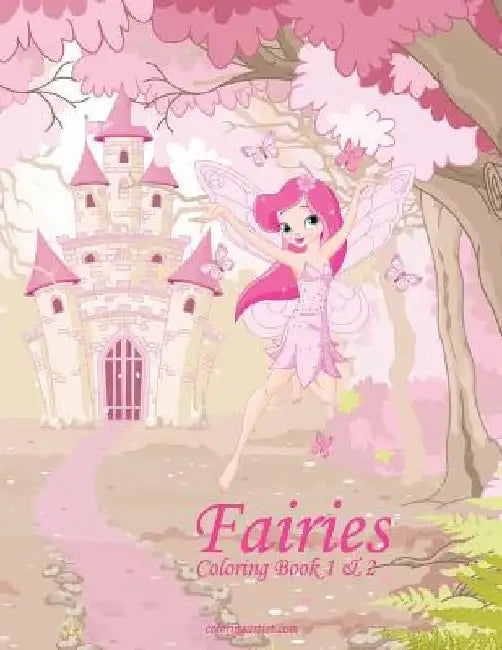 Fairies Coloring Book 1 & 2 by Nick Snels
