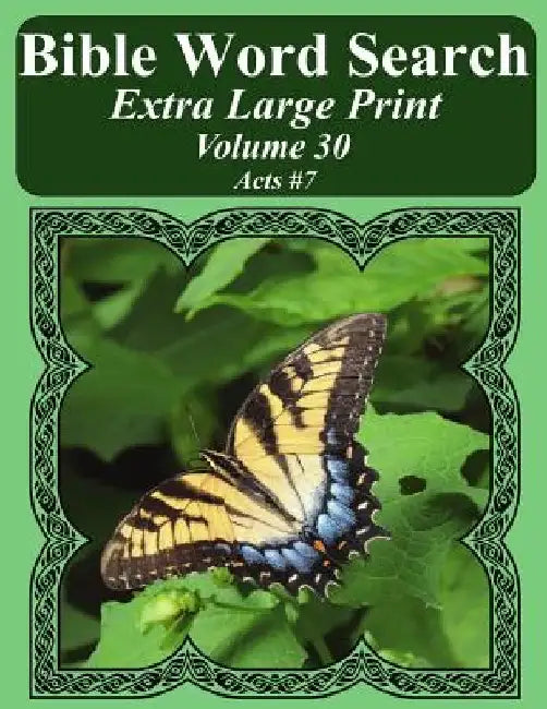 Bible Word Search Extra Large Print Volume 30: Acts #7 by T. W. Pope