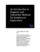 An Introduction to Magnetic and Subsurface Methods of Geophysical Exploration by J. Paul Paul Guyer