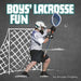 Boys' Lacrosse Fun by Imogen Kingsley