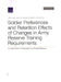 Soldier Preferences and Retention Effects of Changes in Army Reserve Training Requirements: An Exploration of Revealed and Stated Behavior by Craig A. Bond
