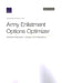 Army Enlistment Options Optimizer: Research Approach, Findings, and Implications by James Hosek